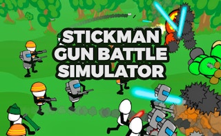 Image Stickman Gun Battle Simulator